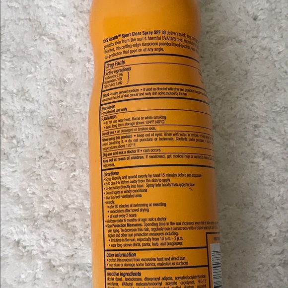 CVS Health Sport 30 5.5oz Broad Spectrum SPF 30 - Picture 2 of 3